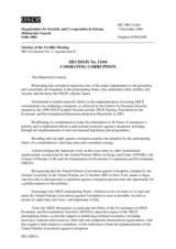 Ministerial Council Decision No. 11/04